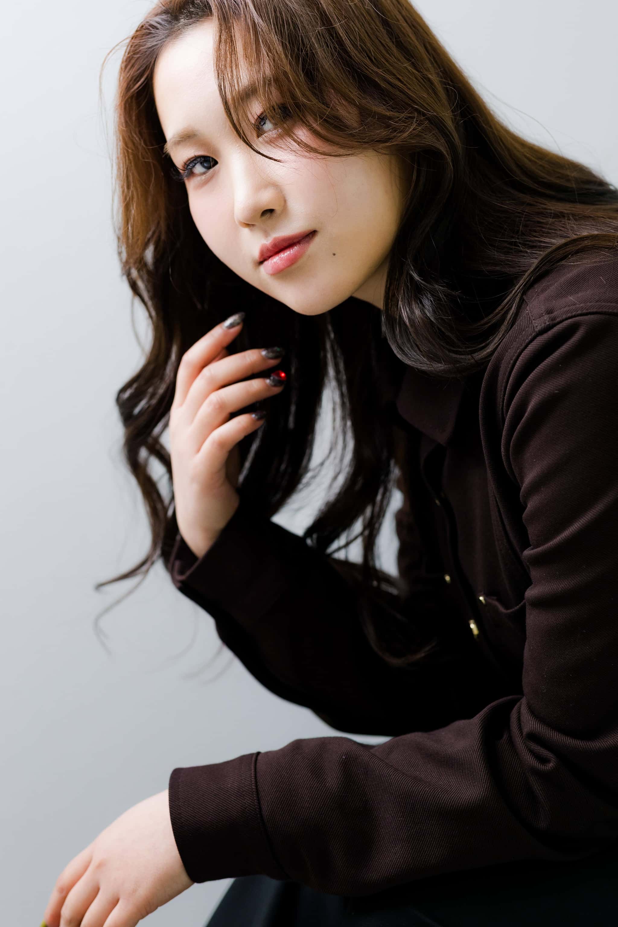 ビジネス向けにプロフィール写真を撮影する様子